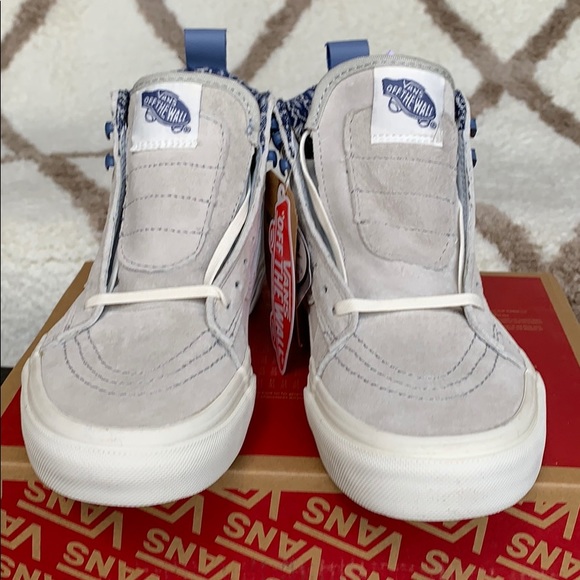 VANS SK8-Hi Mte Grey Violet/BlcDBlc WMNS - Picture 12 of 16